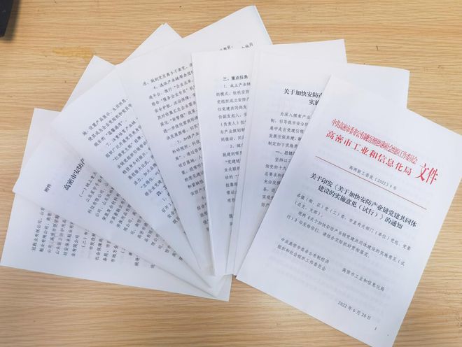 高密打造“3421”党建模式 激活安防产业链发展新动力IM电竞 IM电竞平台(图2)
