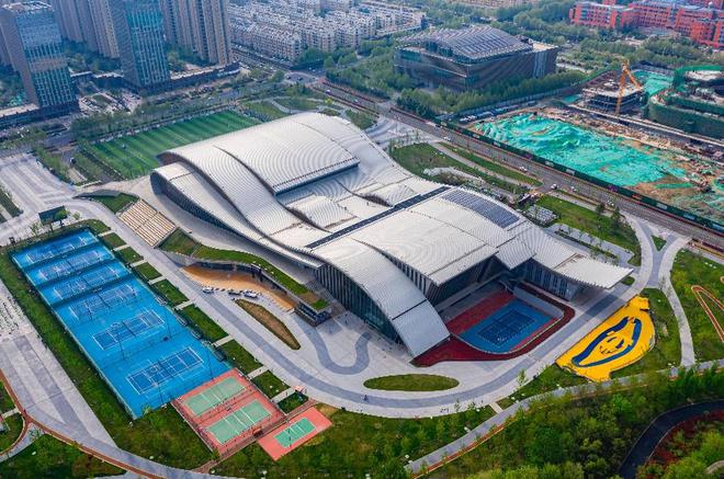 IM电竞 电子竞技平台中建八二全力护航！山东省第25届运动会圆满落幕(图1)