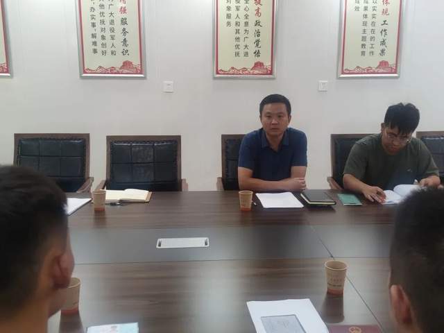 光荣返乡泰州市九龙镇为退役军人送上“问候”与“温暖IM电竞 IM电竞平台”(图1)