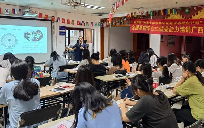 IM电竞 IM电竞平台广西国际商务职业技术学院顺利完成2022年教育部宏志助航计划培训任务(图3)
