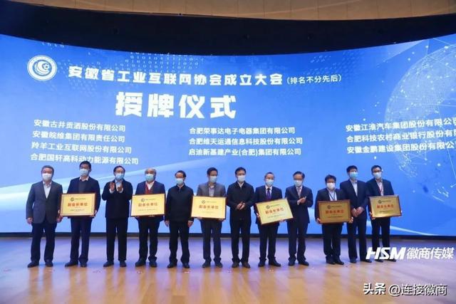 IM电竞 电子竞技平台安徽省工业互联网协会成立！牛弩韬当选为会长(图3)