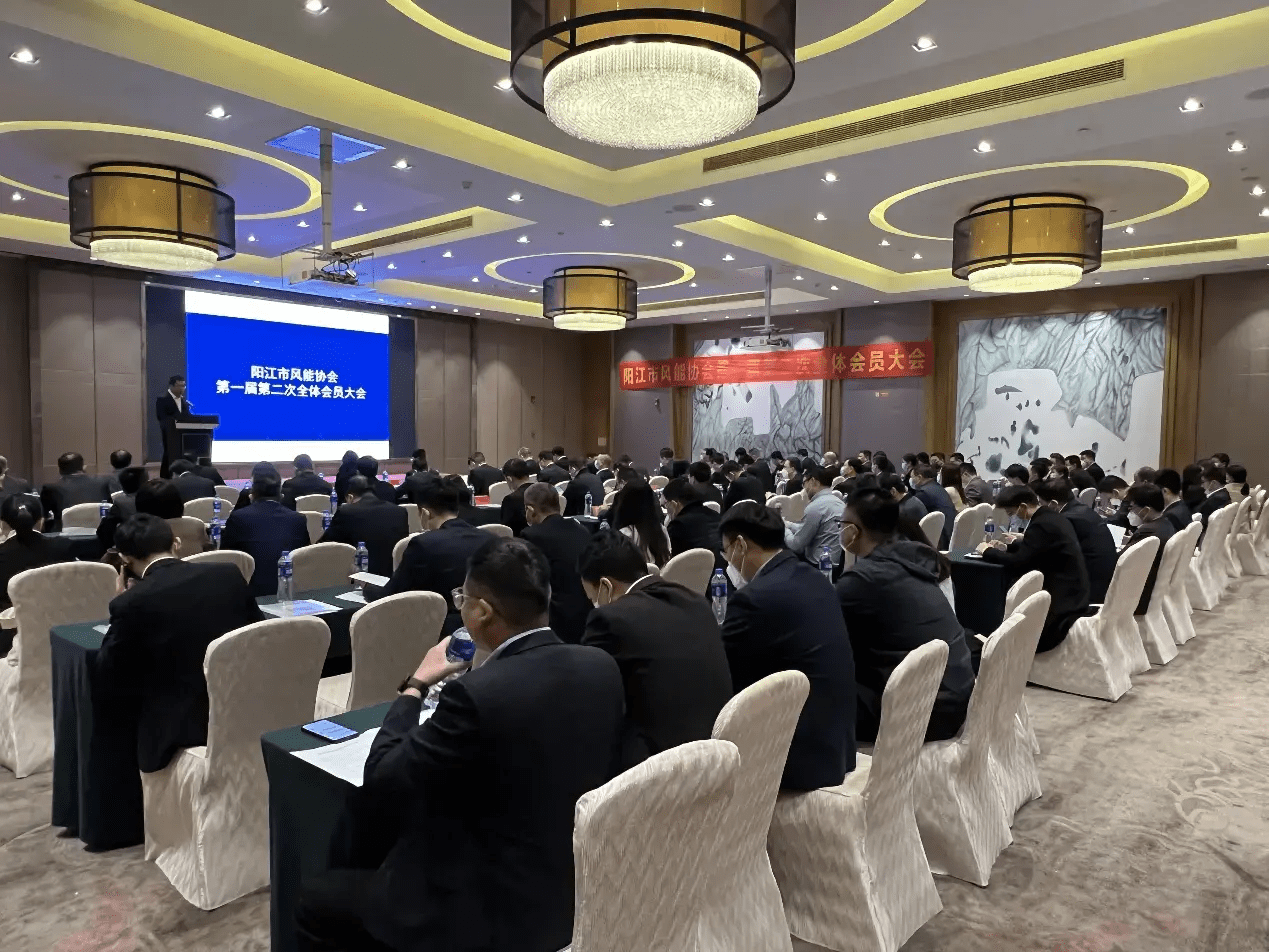 阳江市风能协会召开第一届理事会第四次会议及第一届第二次全IM电竞 电子竞技平台体会员大会(图2)