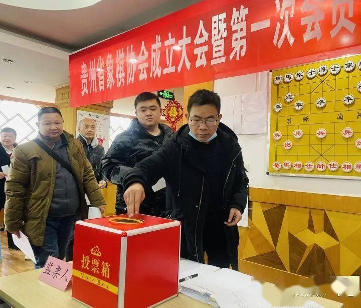 IM电竞 电子竞技平台贵州省象棋协会成立并召开第一届第一次会员代表大会(图2)