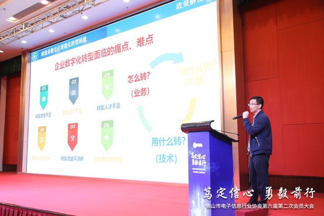 佛山市电子信息行业协IM电竞 IM电竞平台会第六届第二次会员大会顺利召开(图5)