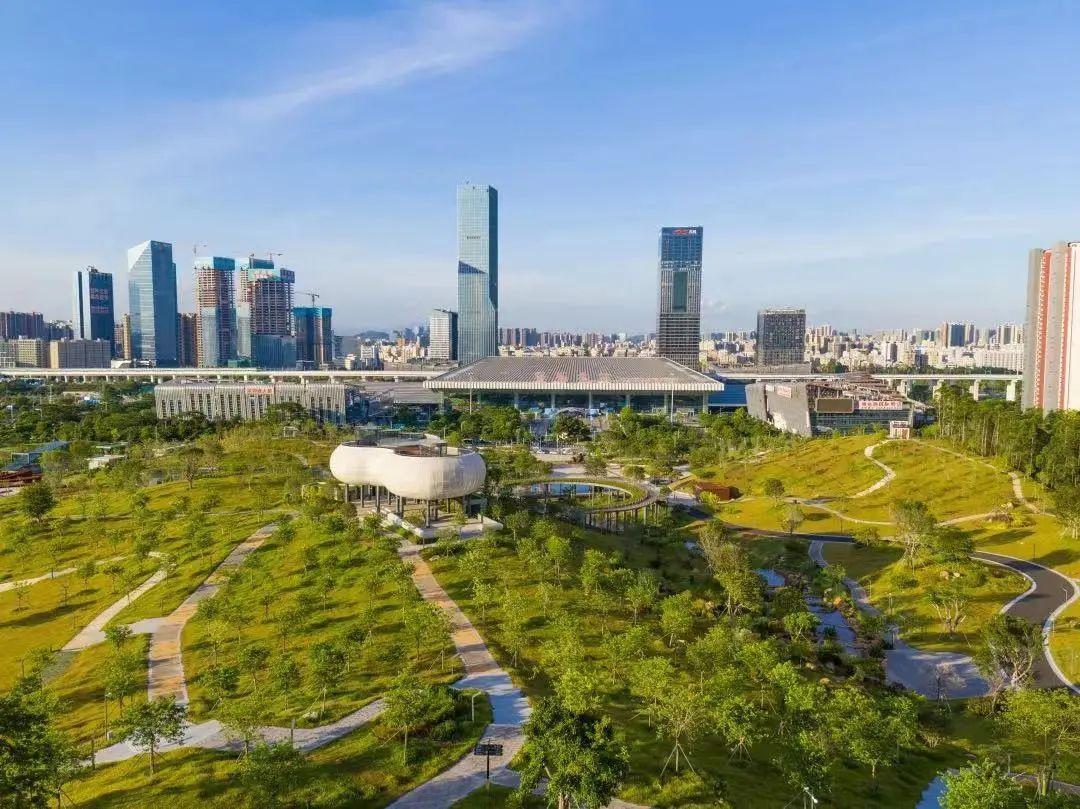 有颜值更有内涵！北站国际商IM电竞 IM电竞平台务区全面提升城市空间品质擦亮宜居城市的幸福底色！(图3)