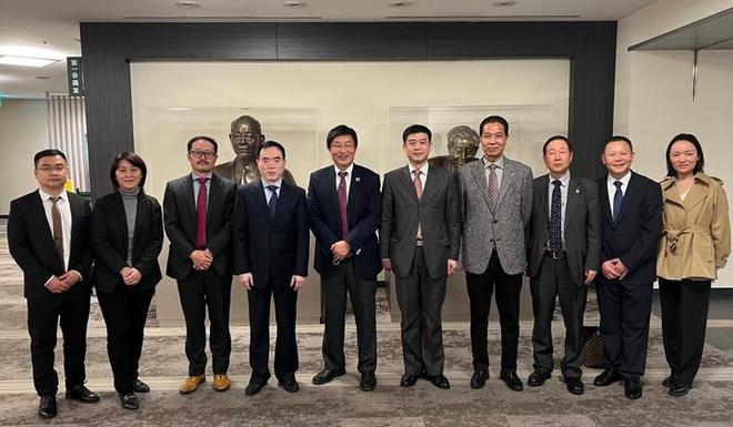 安徽外办率团来访 日本徽商协会践行合作IM电竞 IM电竞平台(图1)