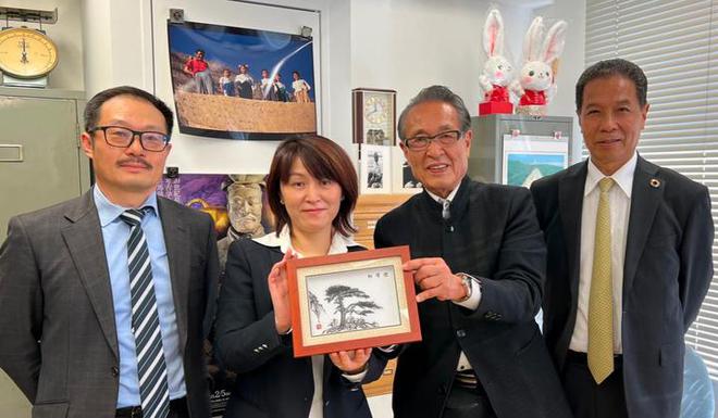 安徽外办率团来访 日本徽商协会践行合作IM电竞 IM电竞平台(图3)