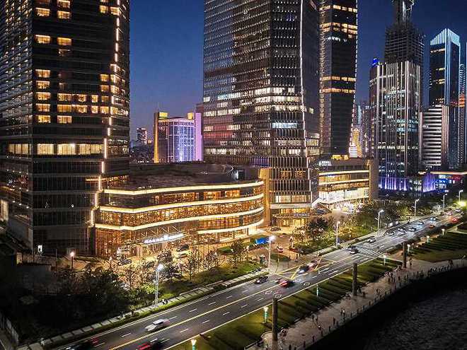 海天中心丨国际商务IM电竞 电子竞技平台楼宇典范 世界500强企业首选(图4)