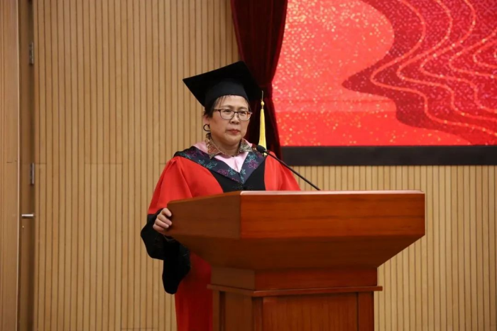 上海对外经贸大学国际商务外语学院举行2023届研究生学位授予仪式IM电竞 电子竞技平台(图8)