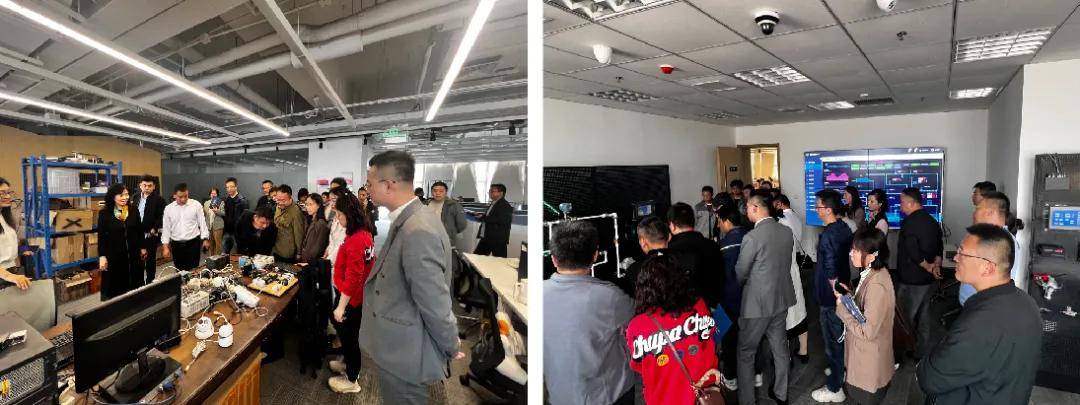 西安先进制造业协会及会员IM电竞 电子竞技平台单位莅临中服云走访交流(图3)