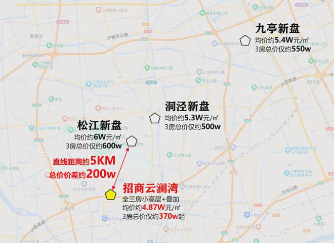 『官方』松江主城@招商云澜湾二期售楼处电话@@价格IM电竞 IM电竞平台户型(图15)